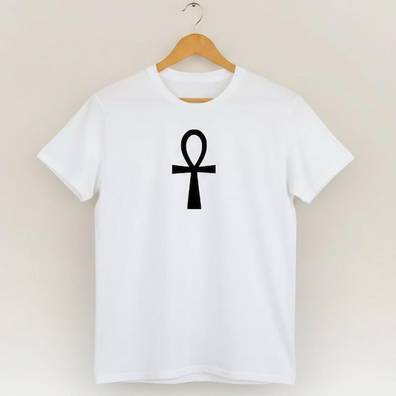 Ankh Cross T-Shirt - Ancient Egypt Symbol, Various Colours