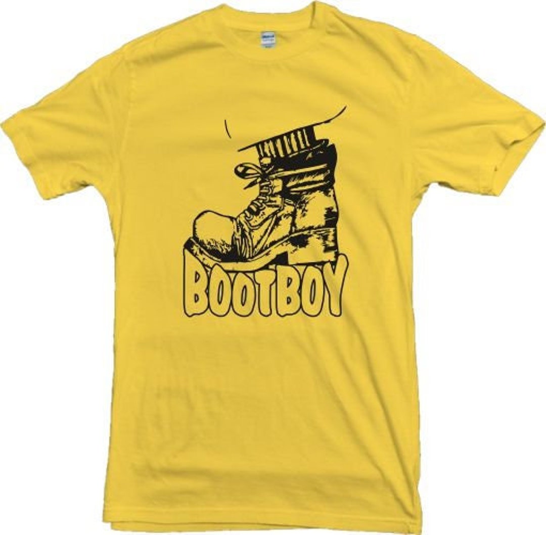 Bootboy Boot TShirt Retro década de 1970 Fútbol Glam Etsy España