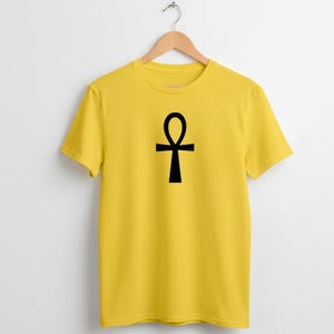 Camiseta con la Cruz Ankh - Símbolo del Antiguo Egipto, Varios Colores imagen 3