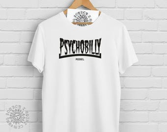 サイコビリー レベル Tシャツ - パンク、ロックンロール、ロカビリー