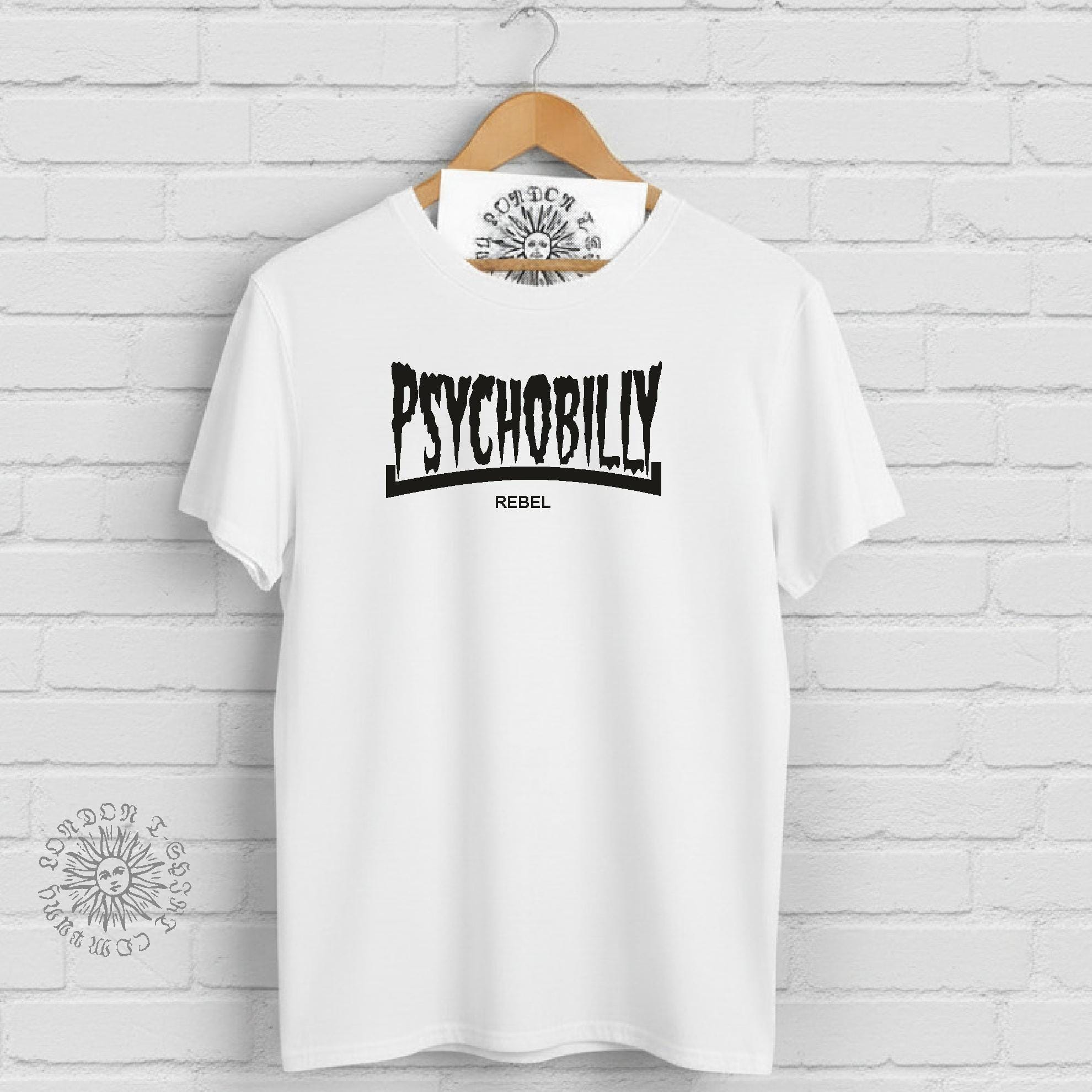 サイコビリー レベル Tシャツ - パンク、ロックンロール、ロカビリー