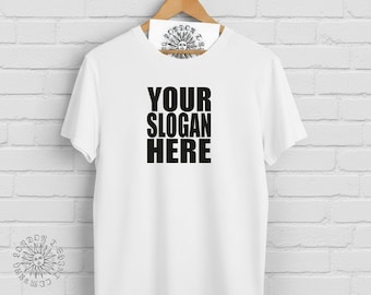 Camiseta con eslogan personalizado - Impacto, varios colores S-XXL