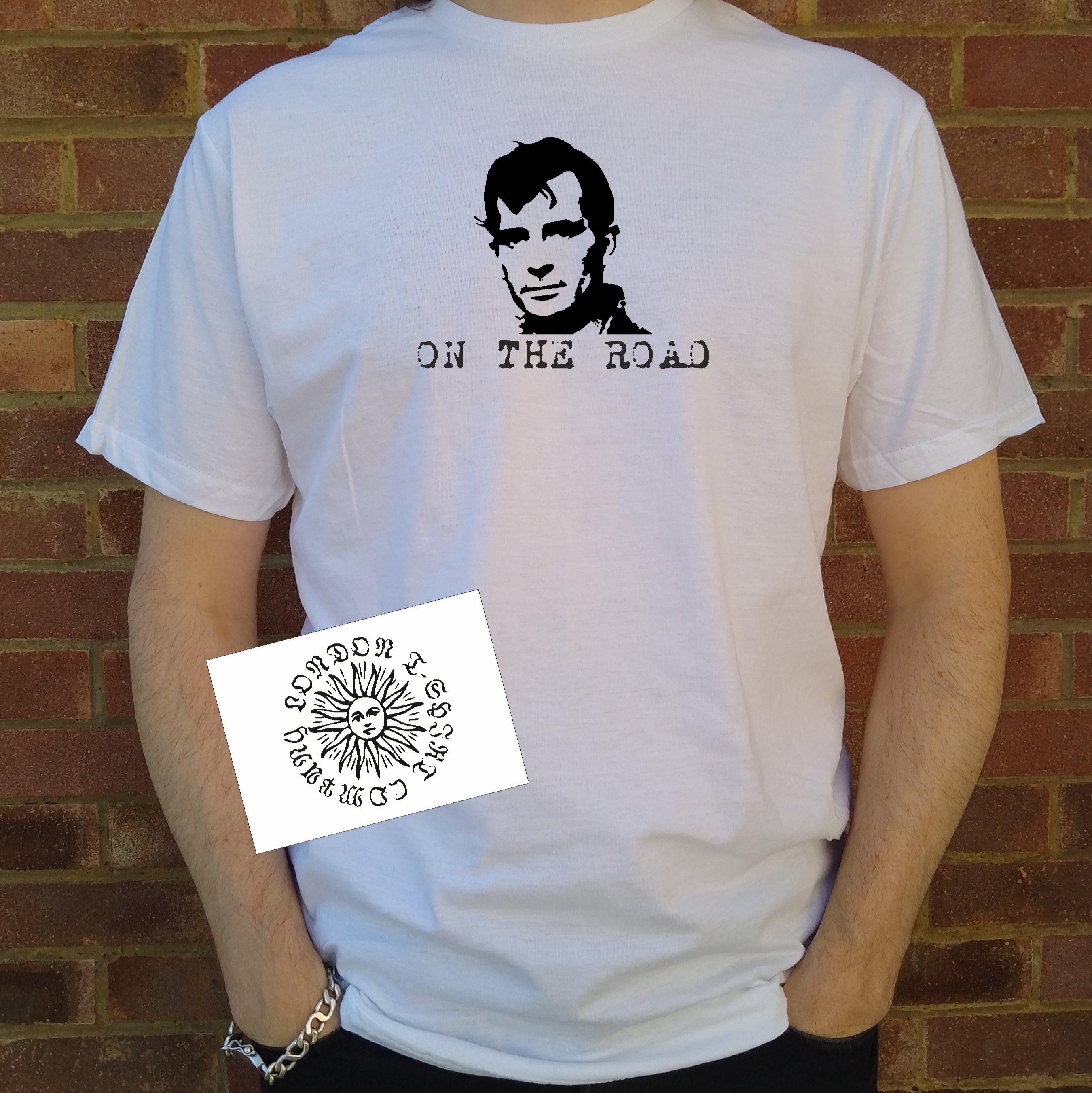 オン・ザ・ロードTシャツ - ジャック・ケルアック、ビート・カウンター