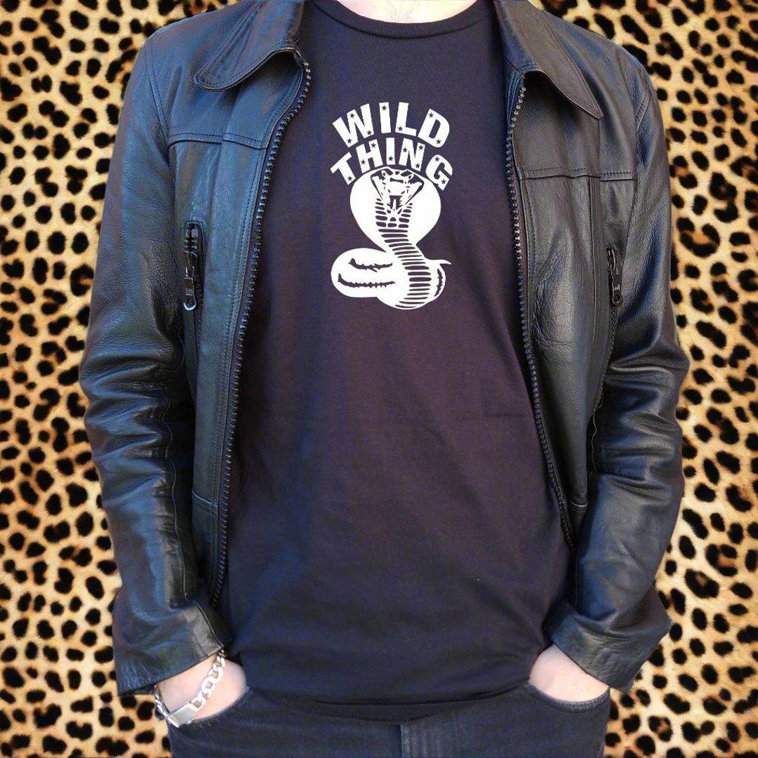 Wild Thing Cobra T-shirt - 70s Rocker Style, Various Colours - Etsy
