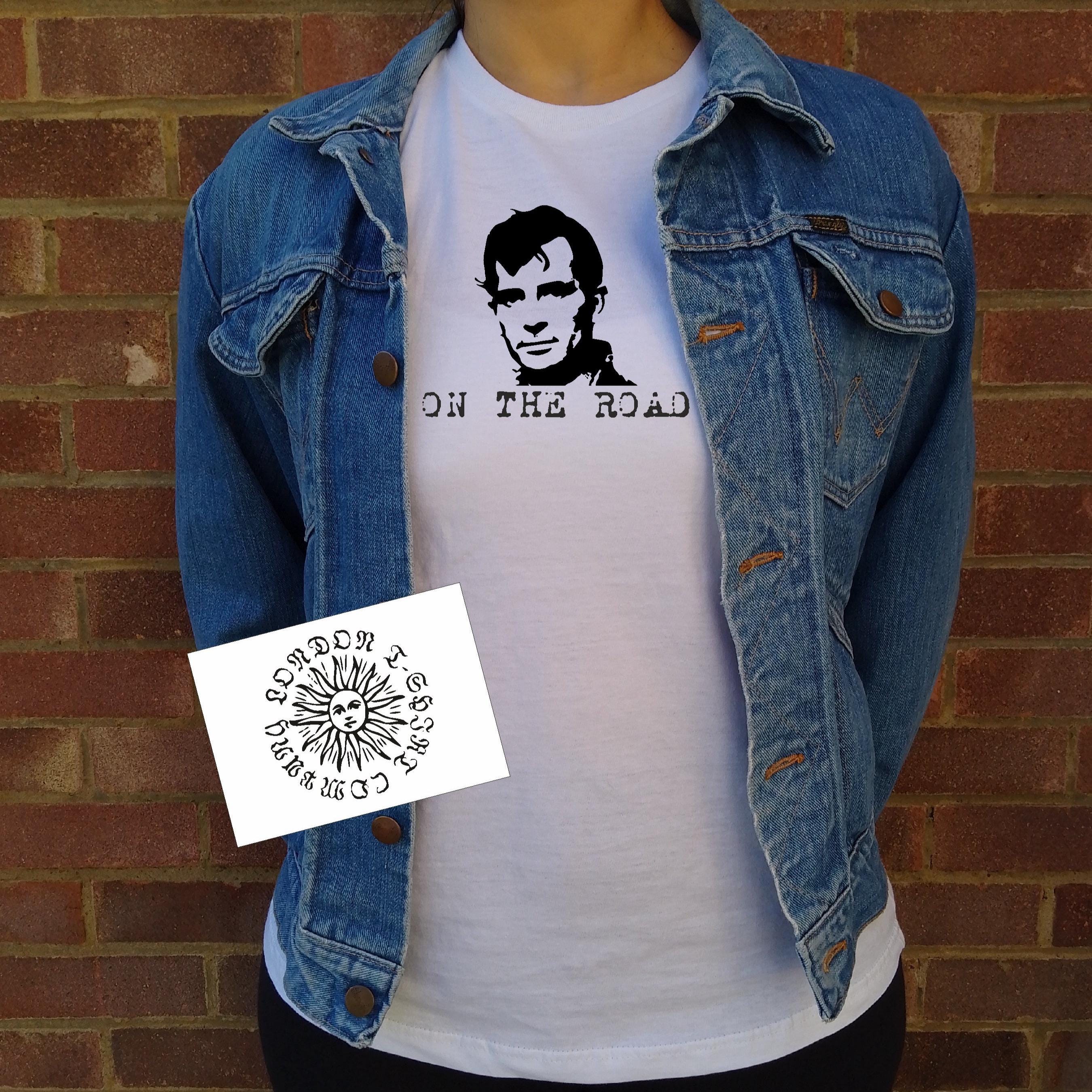 オン・ザ・ロードTシャツ - ジャック・ケルアック、ビート・カウンター