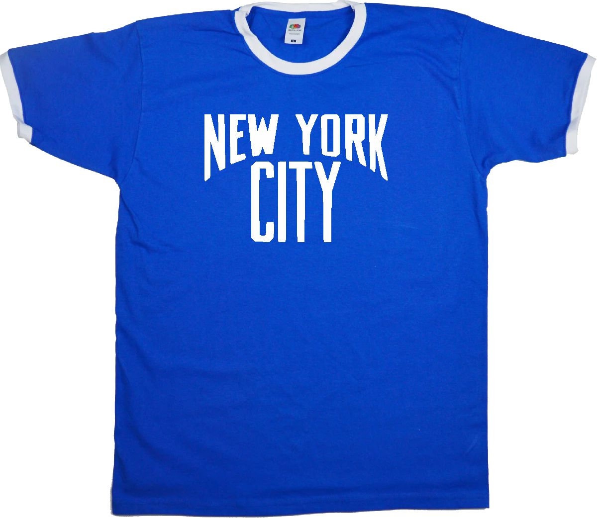 NYC Ringer T-shirt - New York, John Lennon, S-XXL, Various Colours