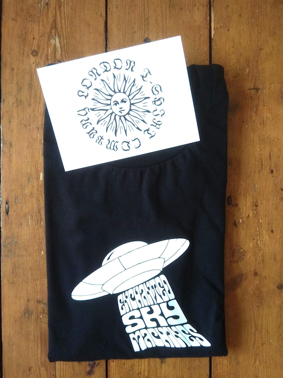 Enchanted Sky Machines T-shirt - Psychedelic, 60's, Judee Sill
