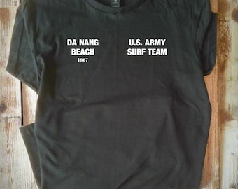 US Army Surf Team, Da Nang Beach T-Shirt - Apocalypse Now, S-XXL