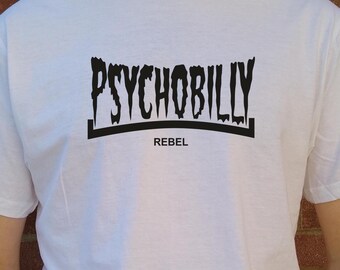 サイコビリー レベル Tシャツ - パンク、ロックンロール、ロカビリー