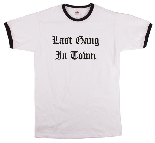 Betjening mulig mode Unravel Last Gang in Town Ringer T-shirt Punk Rocker Various - Etsy Sweden