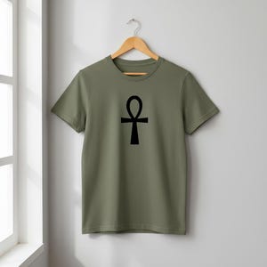 Camiseta con la Cruz Ankh - Símbolo del Antiguo Egipto, Varios Colores imagen 4