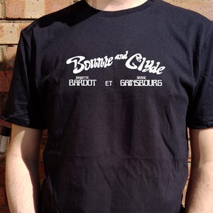 Bonnie And Clyde T-Shirt - Serge Gainsbourg & Brigitte Bardot, Various Colours