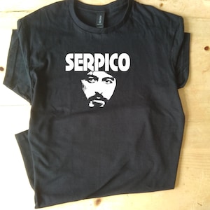 Serpico T-Shirt - Al Pacino, Cult Classic Film, S-XXL, Various Colours