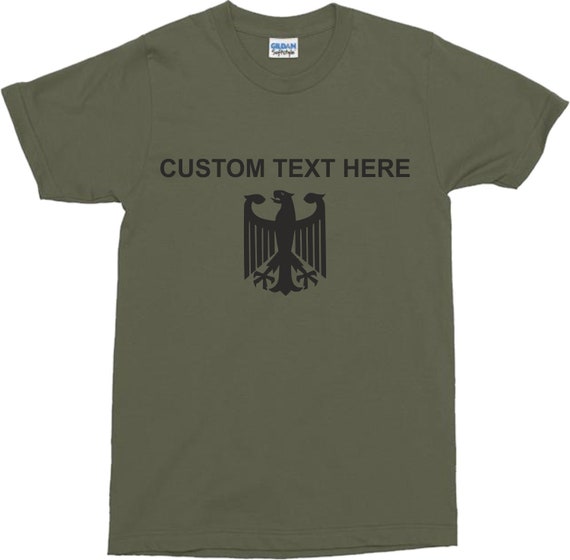 Custom Eagle Army T-shirt Personalise With Your Own Text, Various Sizes,  Retro Military Top - Etsy UK