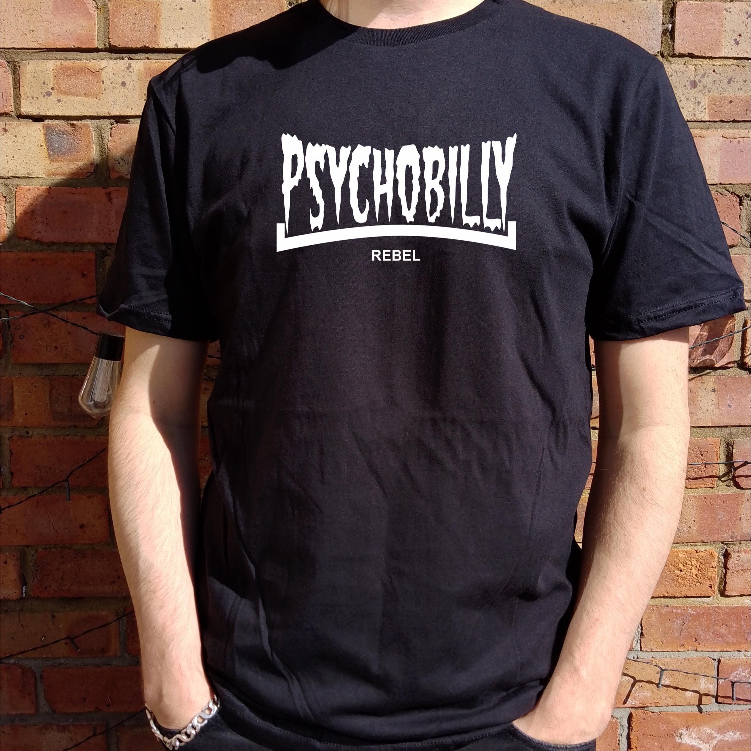 サイコビリー レベル Tシャツ - パンク、ロックンロール、ロカビリー