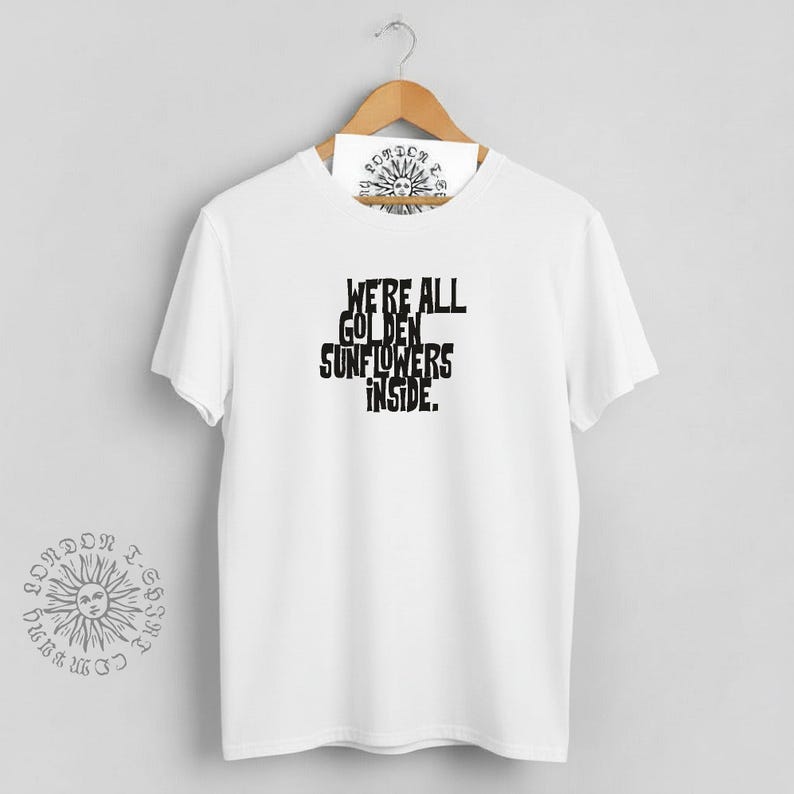 Camiseta "Golden Sunflowers" de Allen Ginsberg (varios colores) imagen 4