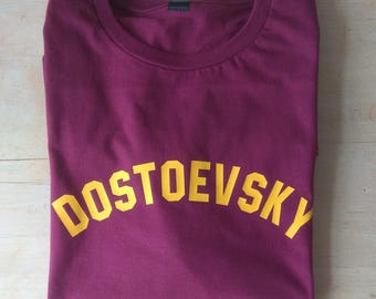 Fyodor Dostojewski T-Shirt - Literatur, Buchliebhaber, russischer Autor, verschiedene Farben