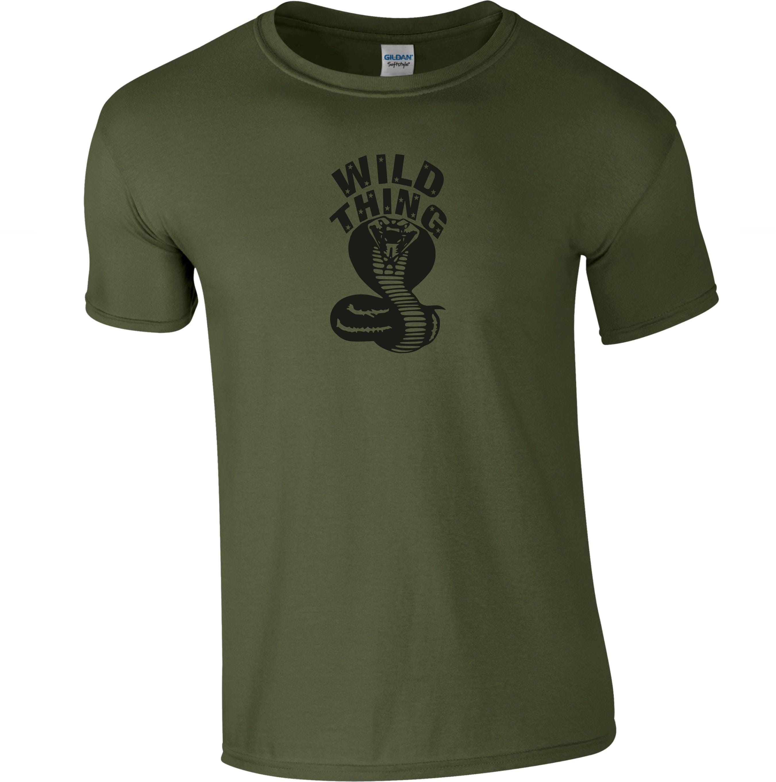 Wild Thing Cobra T-shirt - 70s Rocker Style, Various Colours - Etsy