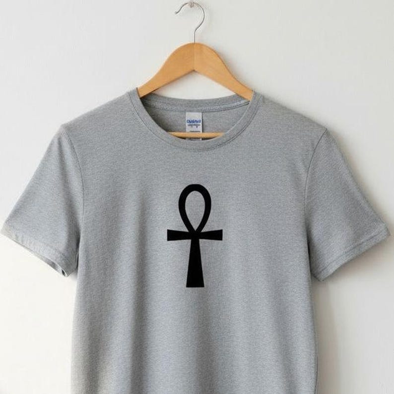 Camiseta con la Cruz Ankh - Símbolo del Antiguo Egipto, Varios Colores imagen 5