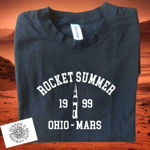 The Martian Chronicles T-Shirt: Ray Bradbury Sci-Fi Organic Cotton