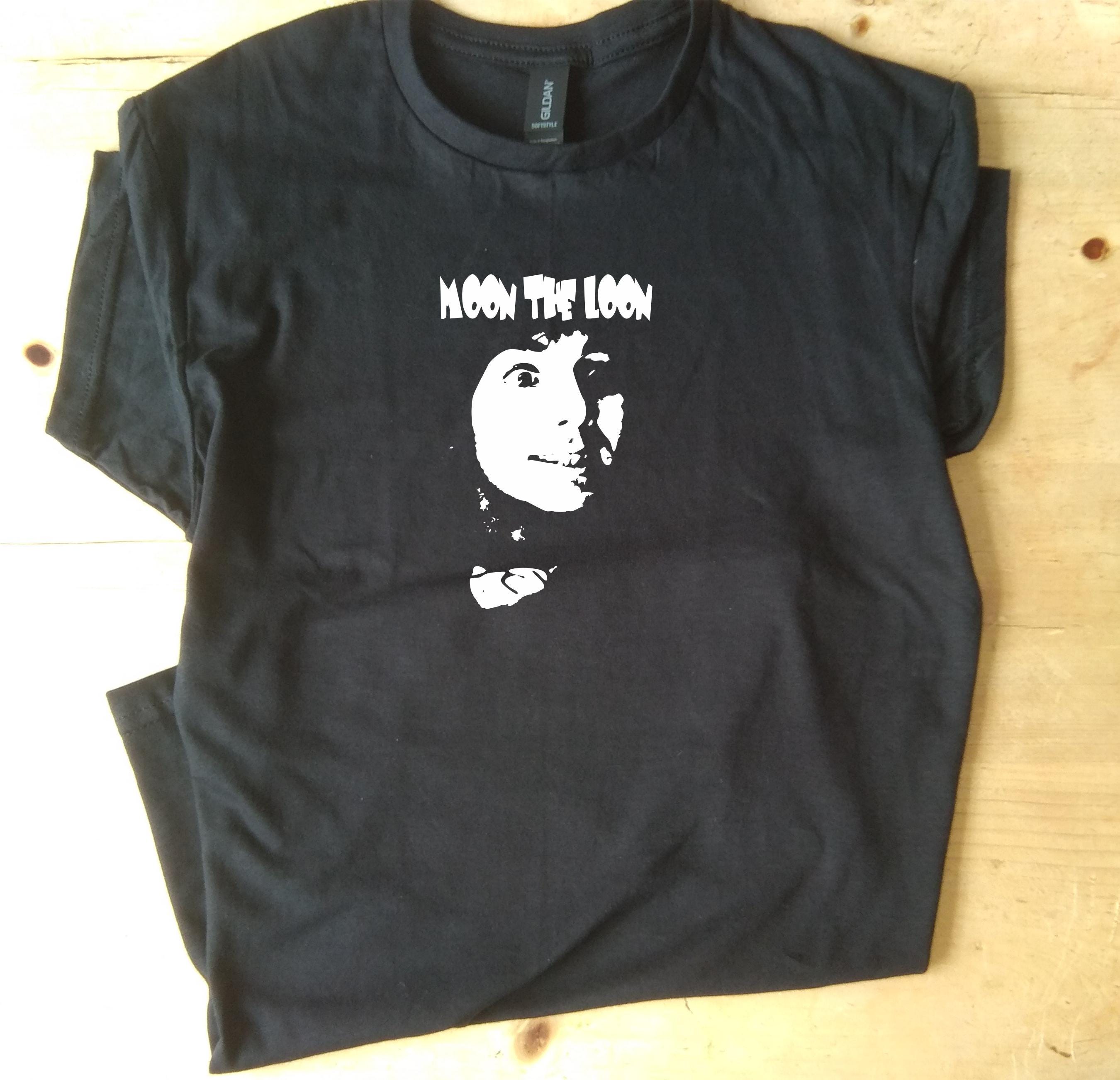 Keith Moon T-Shirt - 'Moon The Loon', The Who, S-XXL