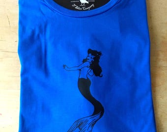 Camiseta de sirena - Mar, folclore, tallas S-XXL, varios colores