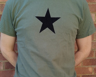 Star T-shirt - Retro, Indie, Punk, 70s, 80s, Various Colours