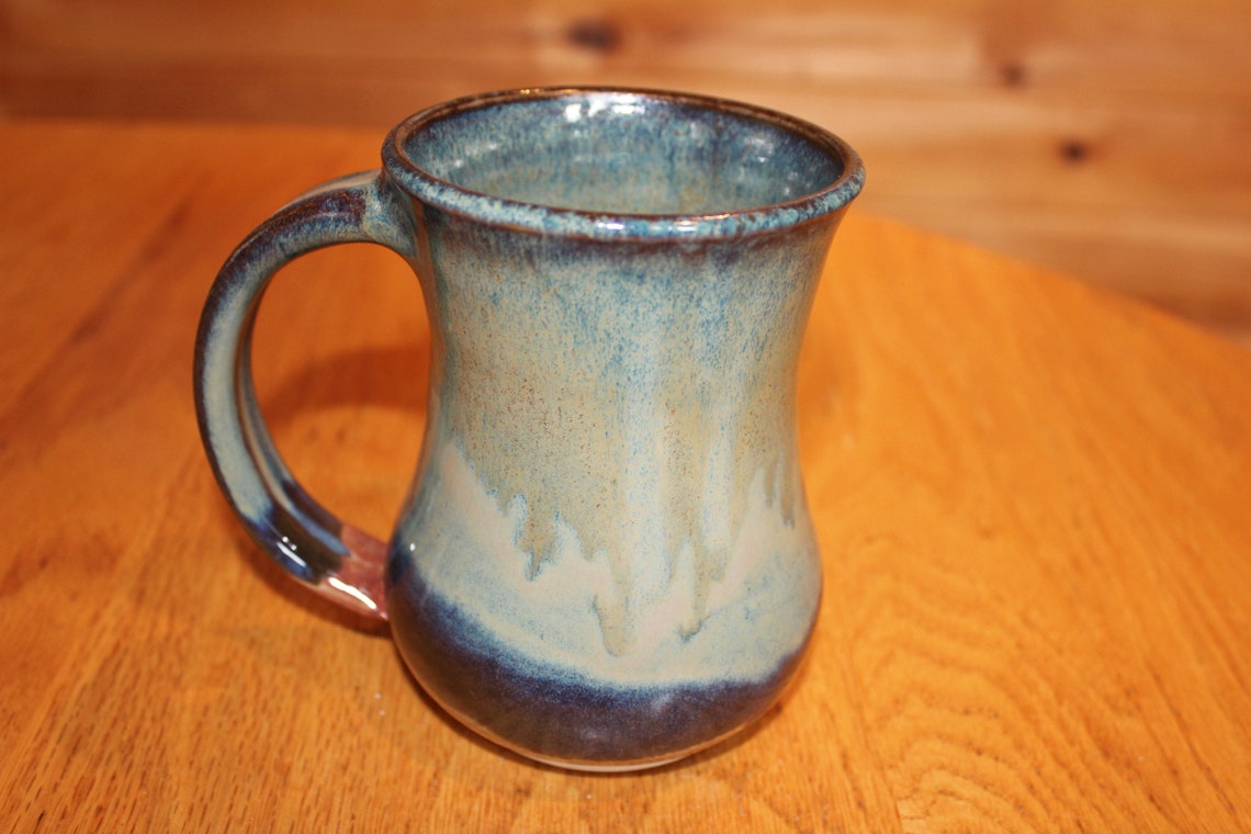 Pottery Maple Leaf Mug Made in Vermont Etsy