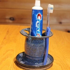 Pottery Toothbrush Holder .... Made in Vermont