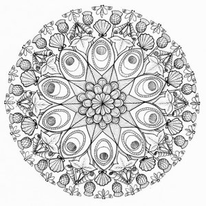 Mandala Kleurplaten in KAART