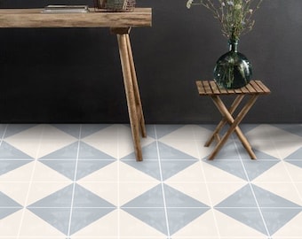 Quadrostyle Tile stickers - Tiles for Kitchen/Bathroom Back splash - Anti-Skid Laminate Floor Decal - Oslo