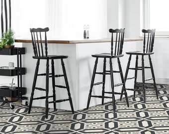Quadrostyle Tile stickers - Tiles for Kitchen/Bathroom Back splash - Anti-Skid Laminate Floor Decal - Jocasta