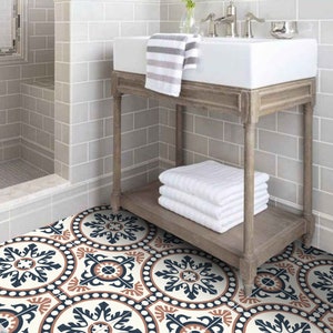 SALE! Quadrostyle Tile stickers - Tiles for Kitchen/Bathroom Back splash - Floor Decal - Gemini | 29.8 cm (11.75&quot;) | 15 pcs | B
