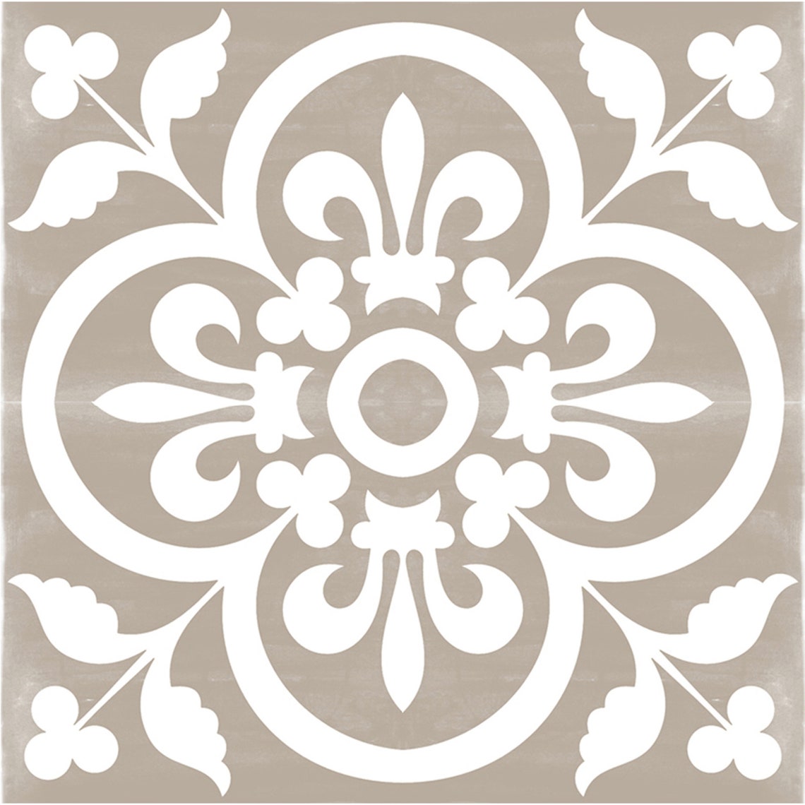 Vinyl Floor Tile Sticker Floor decals Carreaux Ciment Etsy