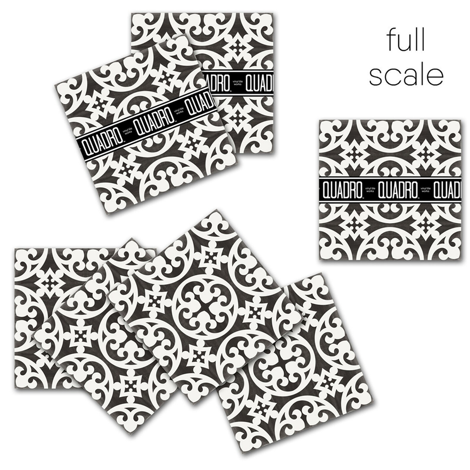 Vinyl Floor Tile Sticker Floor decals Carreaux Ciment Etsy