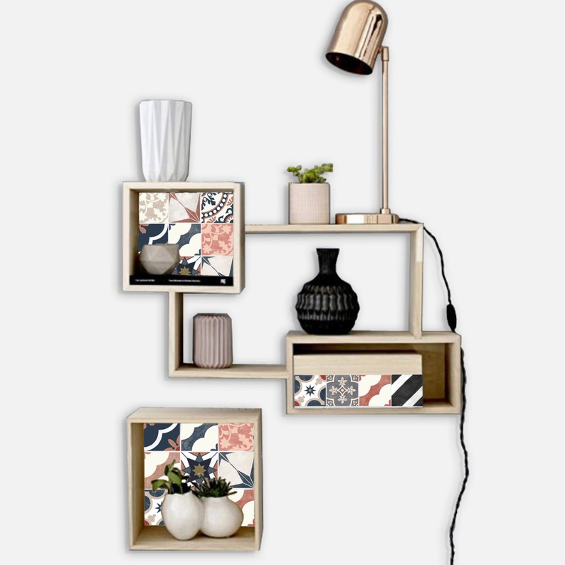 Quadrostyle Bohemian Collection Tile Sticker Sampler Gift Set Etsy