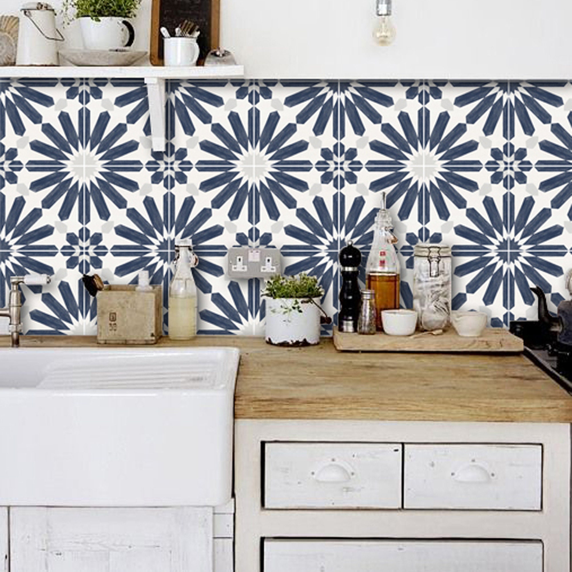 Kitchen and Bathroom Splashback Removable Vinyl Wallpaper - Etsy Kitchen and Bathroom Splashback Removable Vinyl Wallpaper - Etsy