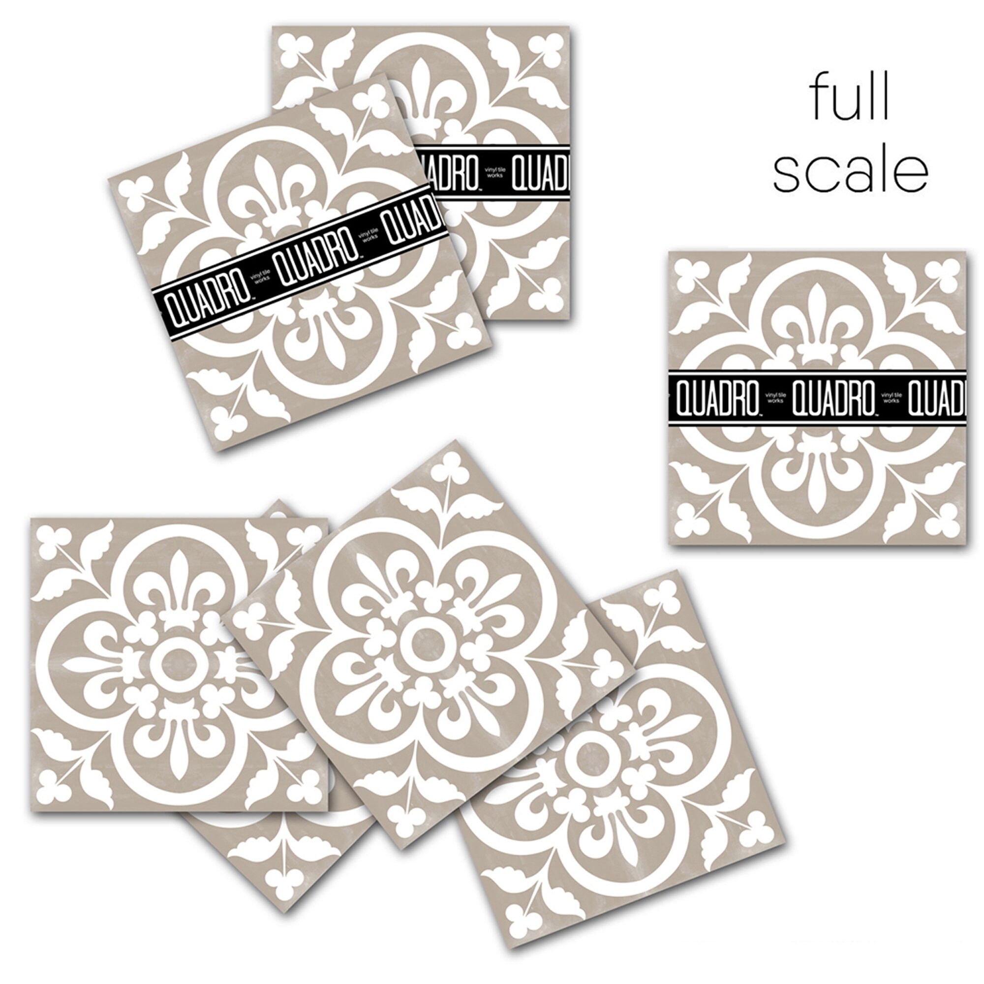 Vinyl Floor Tile Sticker Floor decals Carreaux Ciment Etsy