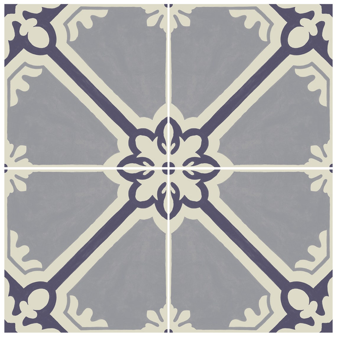 Vinyl Floor Tile Sticker Floor decals Samsara Tile Sticker Etsy