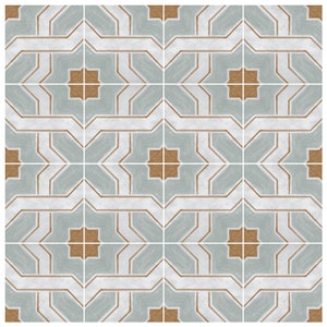 Quadrostyle Lattice Wallpaper in Mint Removable Vinyl Wallpaper Peel & Stick No Glue, No Mess image 3