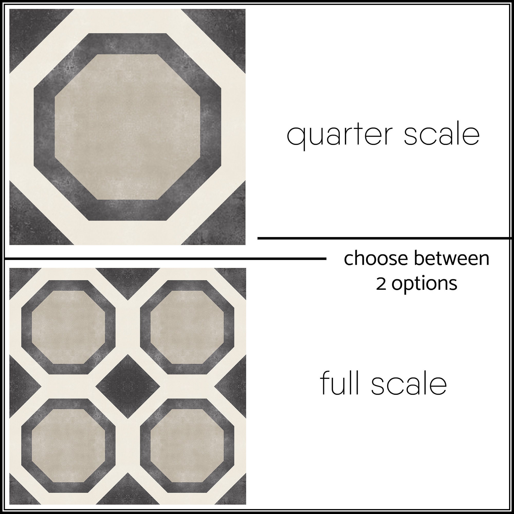 Vinyl Floor Tile Sticker Floor Decals Carreaux Ciment Etsy Australia