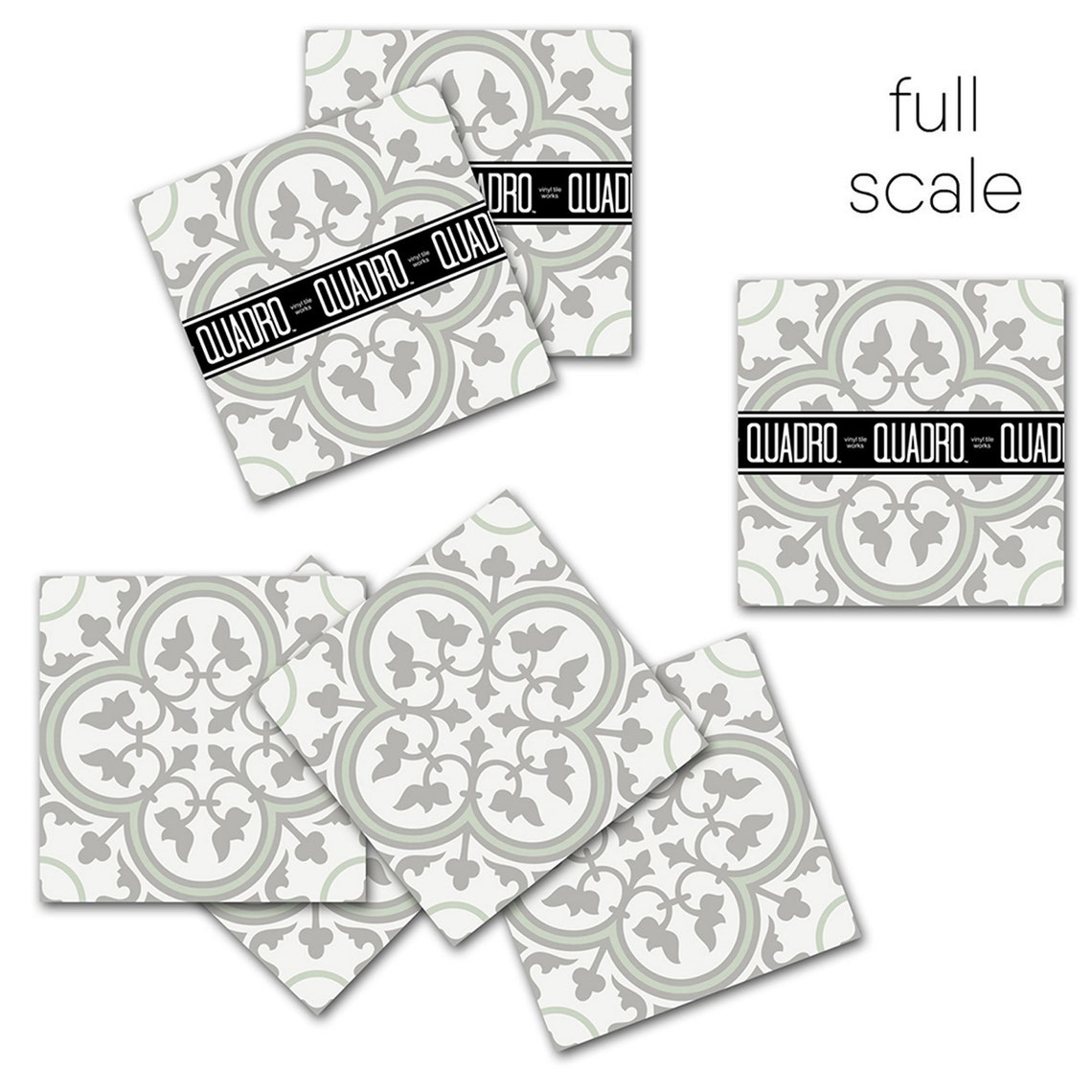 etsy vinyl tile stickers