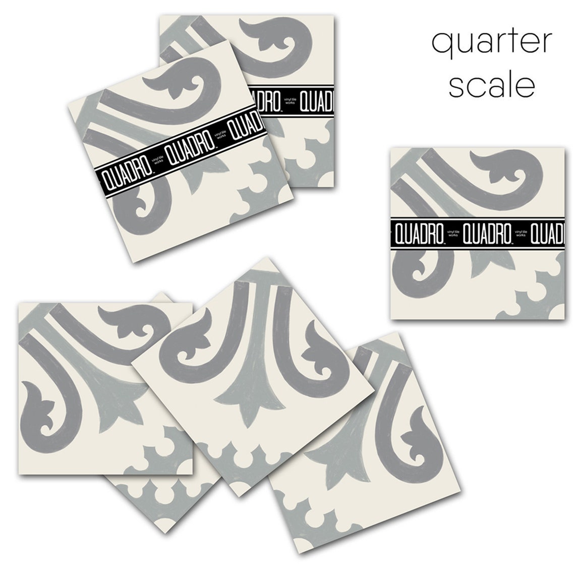 Vinyl Floor Tile Sticker Floor Decals Carreaux Ciment Etsy