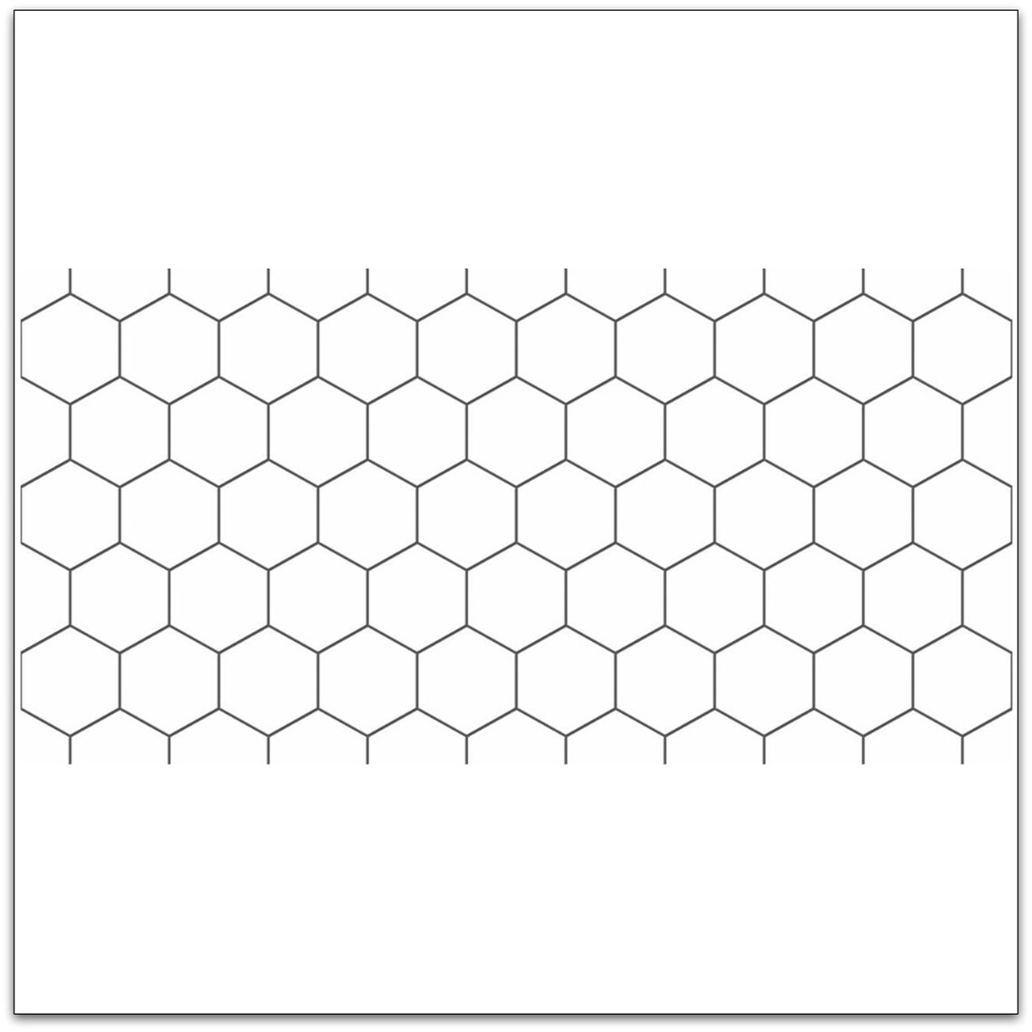 Vinyl Floor Tile Sticker Panel Peel and Stick Decal Hexa Etsy UK