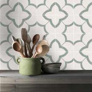 Quadrostyle Kitchen and Bathroom Splashback - Removable Vinyl Wallpaper - Kasbah - Peel & Stick