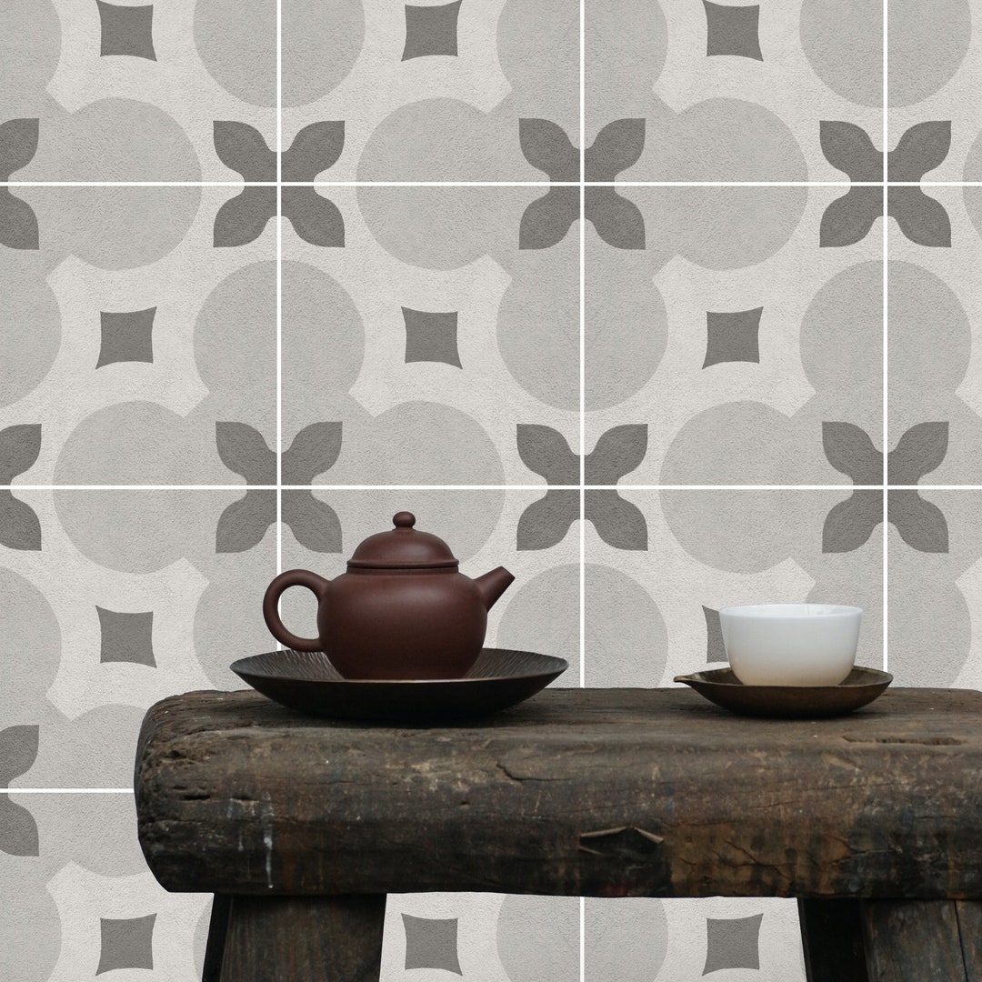 Stick On Tiles Brown Brown Marbling Tile Stickers PVC Self Adhesive Wall Tiles Heat Resistant Tile Stickers For Kitchen Bathroom Waterproof Peel And Stick Floor Tiles Tile Paint 15x15cm