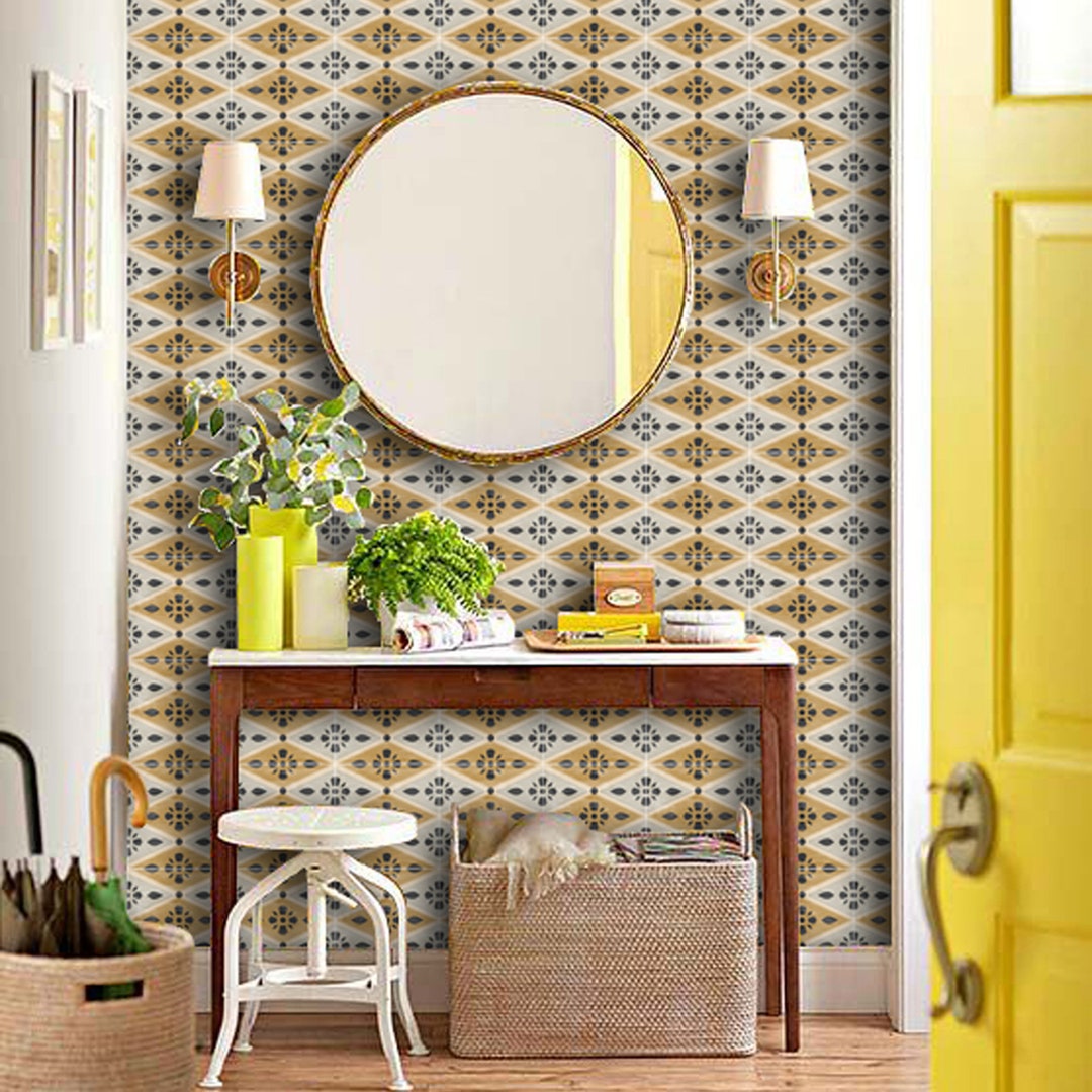 Harlequin Wallpaper Removable Vinyl Wallpaper Peel & Stick No Glue, No