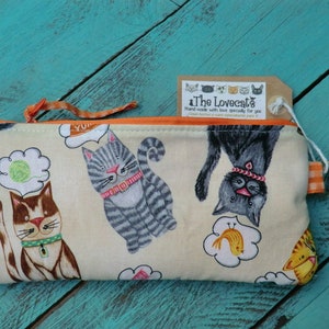 Pencil case, multi-function Cats in colours image 4