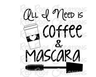 Download Coffee Mascara Svg Etsy