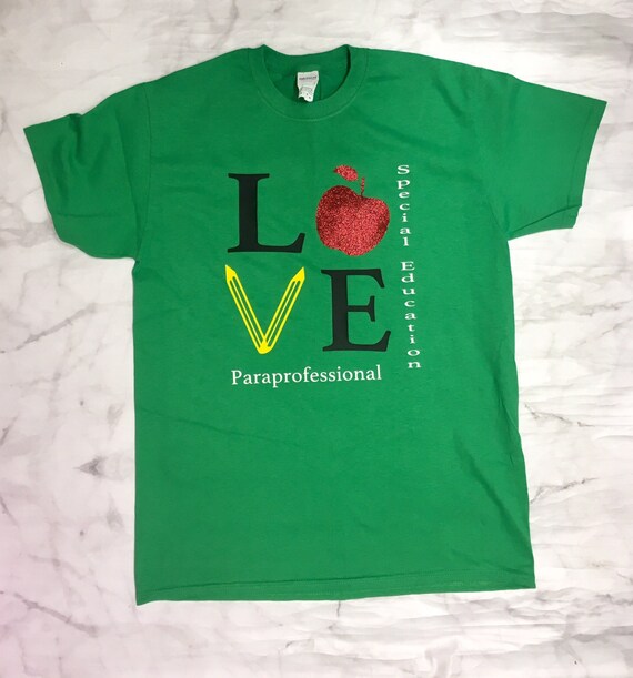 Download LOVE teacher shirt Paraprofessional Shirt Elementary ...